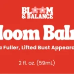 bloom balm label center