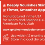 bloom balm label left