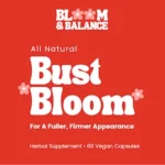 bust bloom capsule label